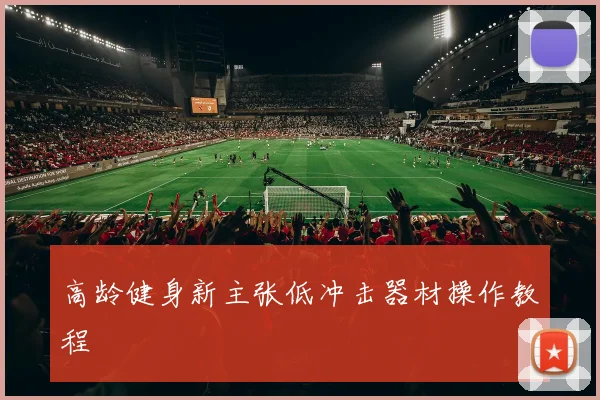 高龄健身新主张低冲击器材操作教程